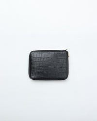 ED ROBERT JUDSON  PARALLEL magic purse_S C/#50  black  croco grain