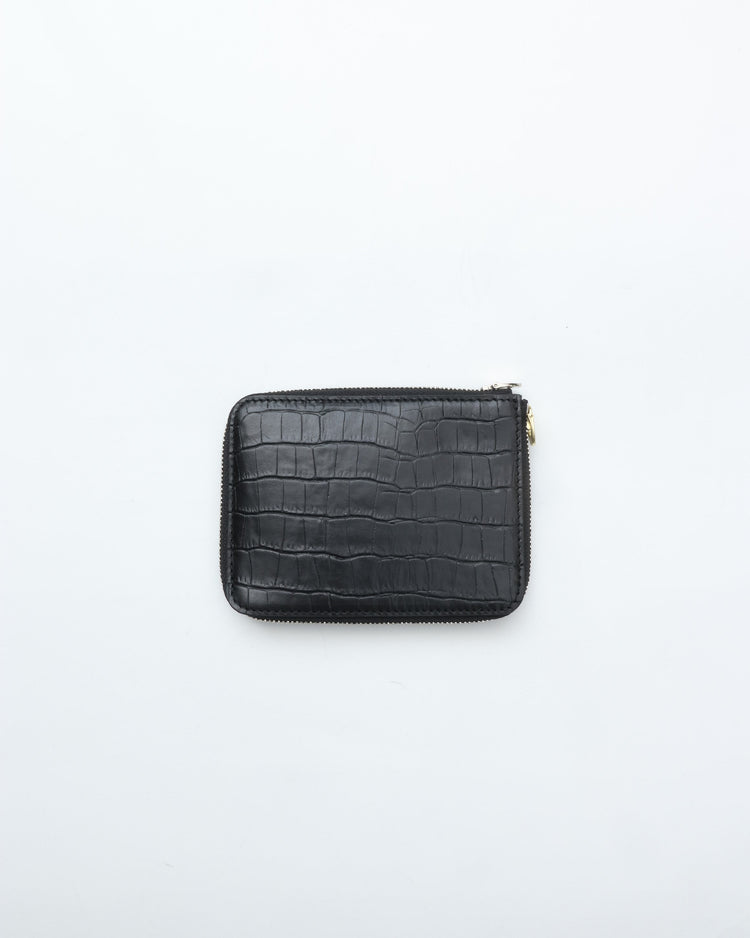 ED ROBERT JUDSON  PARALLEL magic purse_S C/#50  black  croco grain