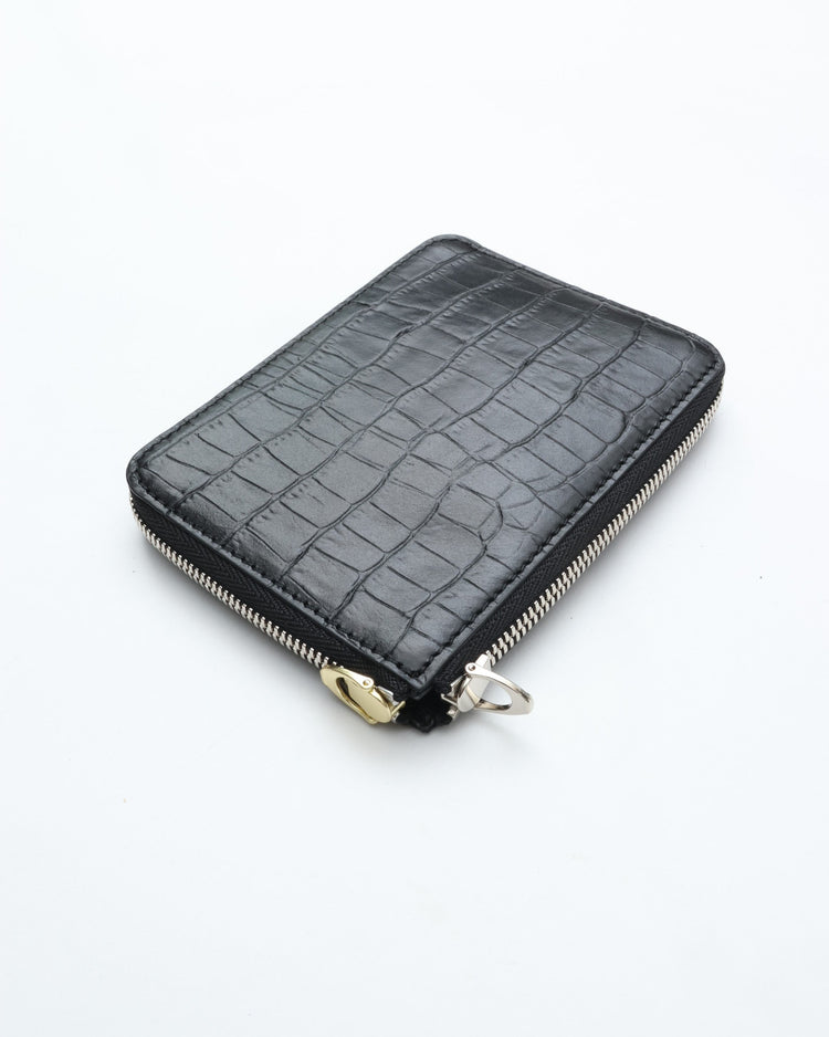 ED ROBERT JUDSON  PARALLEL magic purse_S C/#50  black  croco grain