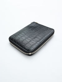 ED ROBERT JUDSON  PARALLEL magic purse_S C/#50  black  croco grain