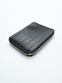 ED ROBERT JUDSON  PARALLEL magic purse_S C/#50  black  croco grain