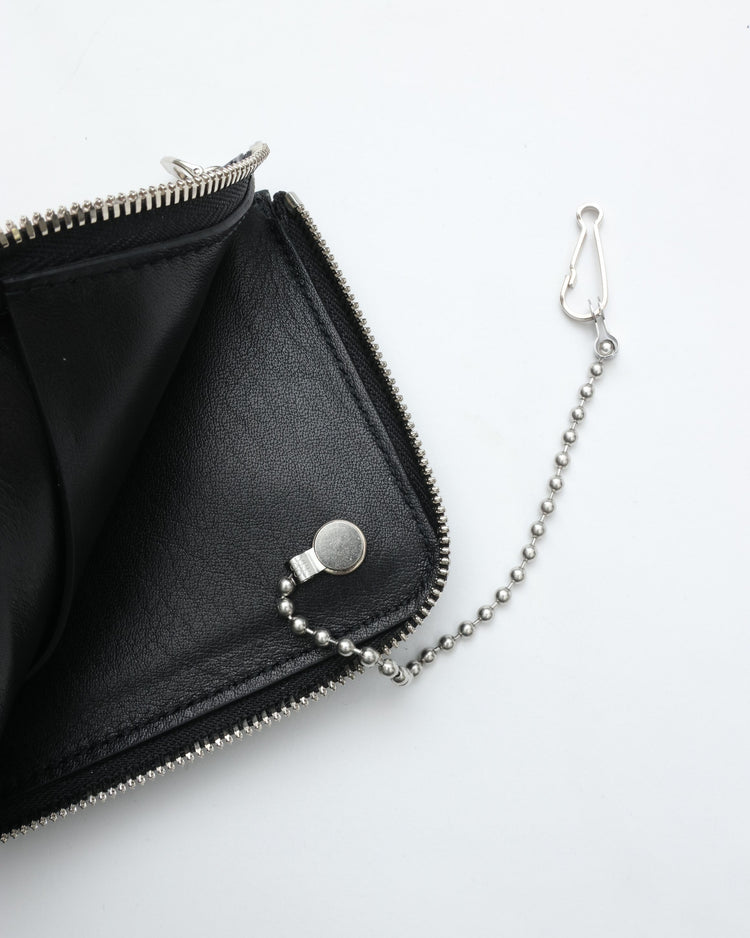 ED ROBERT JUDSON  PARALLEL magic purse_S C/#50  black  croco grain