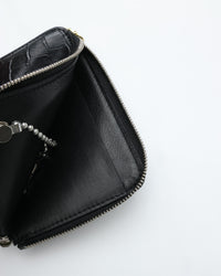 ED ROBERT JUDSON  PARALLEL magic purse_S C/#50  black  croco grain