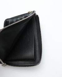 ED ROBERT JUDSON  PARALLEL magic purse_S C/#50  black  croco grain