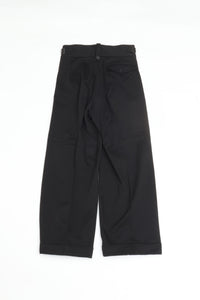 HAVERSACK 80/2 Satin Wide Gurga Pants 462601 BLACK