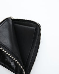 ED ROBERT JUDSON  PARALLEL magic purse_S C/#50  black  croco grain