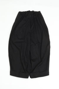 HAVERSACK  コットンヘリンボーンクロップドアーミーパンツ 462626 BLACK