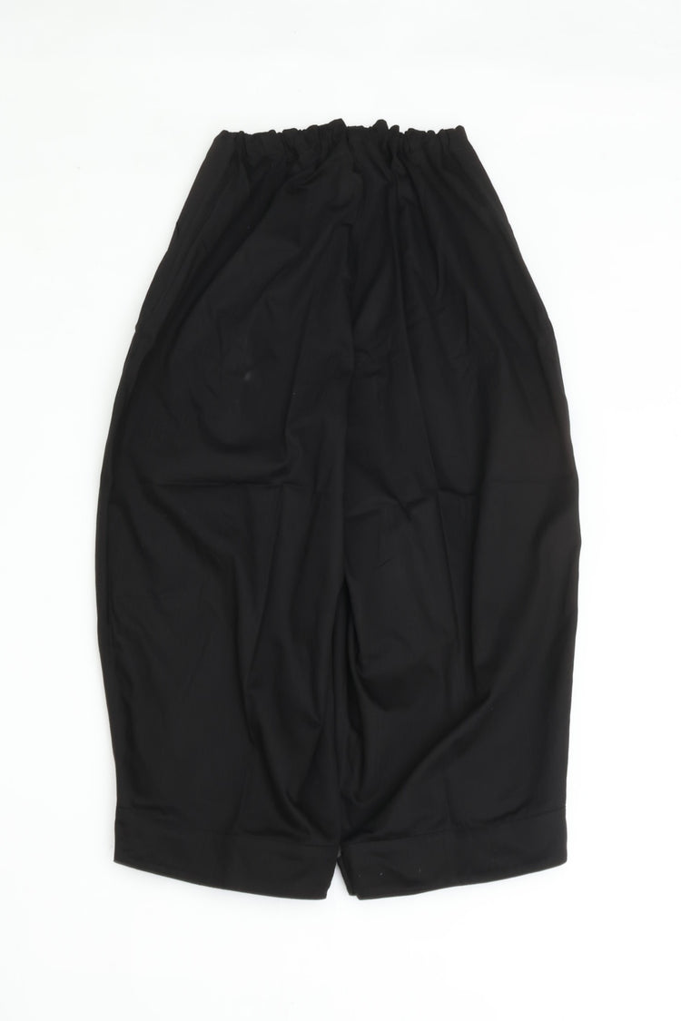 HAVERSACK  コットンヘリンボーンクロップドアーミーパンツ 462626 BLACK