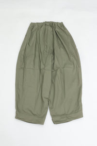 HAVERSACK Cotton Herringbone Cropped Army Pants 462626 KHAKI