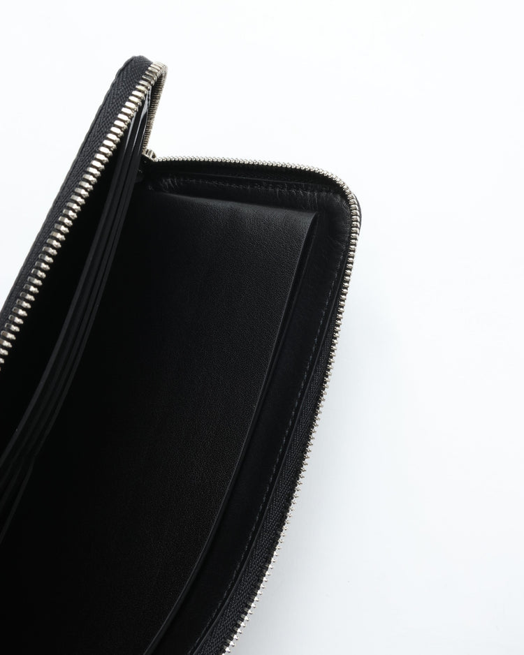 ED ROBERT JUDSON  PARALLEL magic purse_L C/#51  black  pebble grain