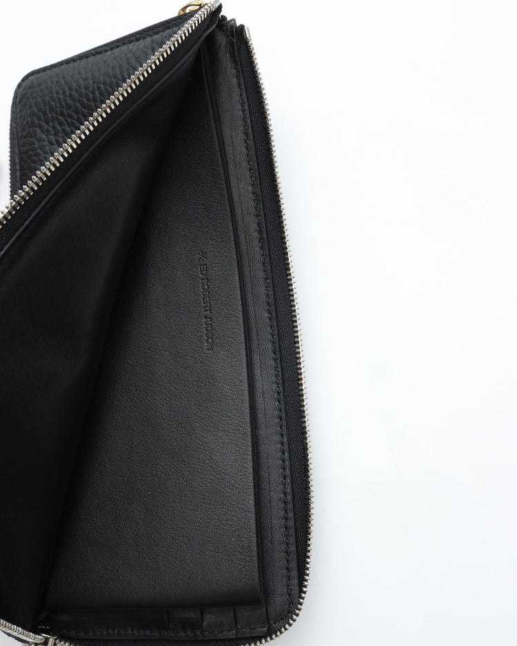 ED ROBERT JUDSON  PARALLEL magic purse_L C/#51  black  pebble grain