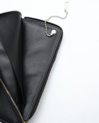 ED ROBERT JUDSON  PARALLEL magic purse_L C/#51  black  pebble grain