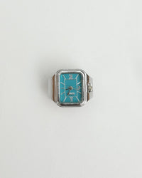 HIDAKA  LEGACY/RING WATCH SV/T-BLUE
