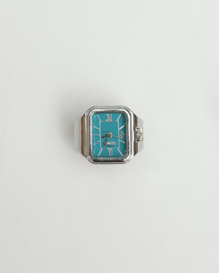 HIDAKA  LEGACY/RING WATCH SV/T-BLUE