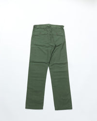orslow SLIM FIT FATIGUE PANTS GREEN