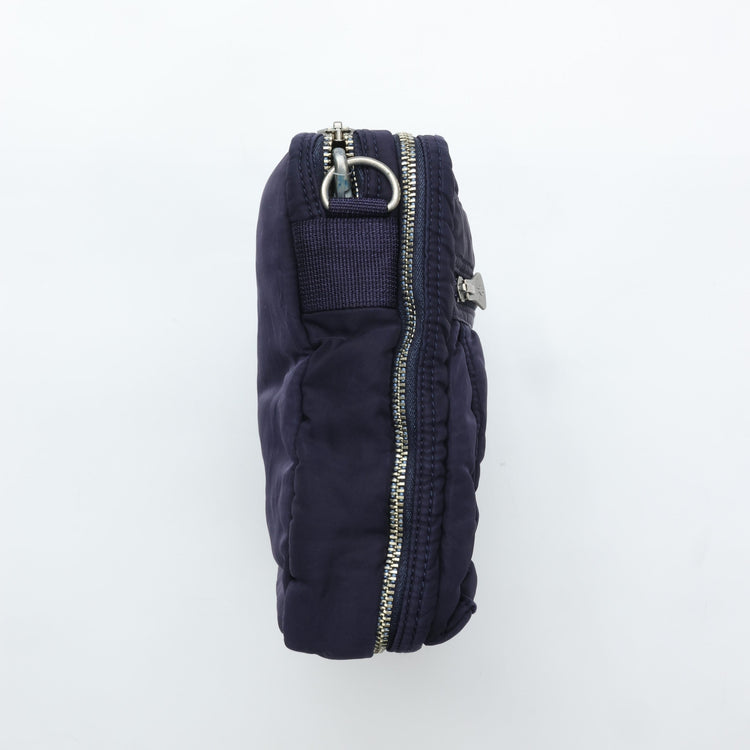 PORTER CLASSIC / SUPER NYLON SIMPLE SHOULDER BAG BLUE