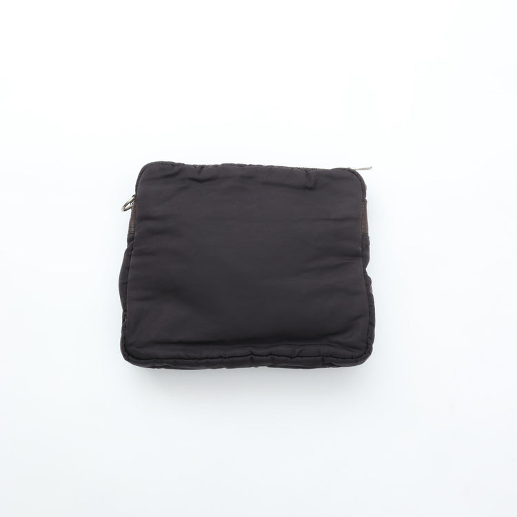 PORTER CLASSIC / SUPER NYLON SIMPLE SHOULDER BAG BLACK