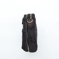 PORTER CLASSIC / SUPER NYLON SIMPLE SHOULDER BAG BLACK