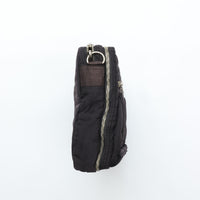PORTER CLASSIC  SUPER NYLON SIMPLE SHOULDER BAG BLACK