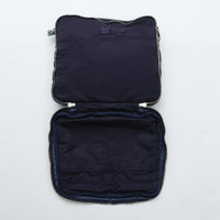 PORTER CLASSIC / SUPER NYLON SIMPLE SHOULDER BAG BLUE