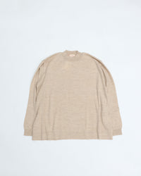 MEYAME  WASHABLE MERINO WOOLCOTTN KNIT  BEIGE