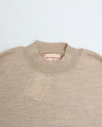 MEYAME  WASHABLE MERINO WOOLCOTTN KNIT  BEIGE