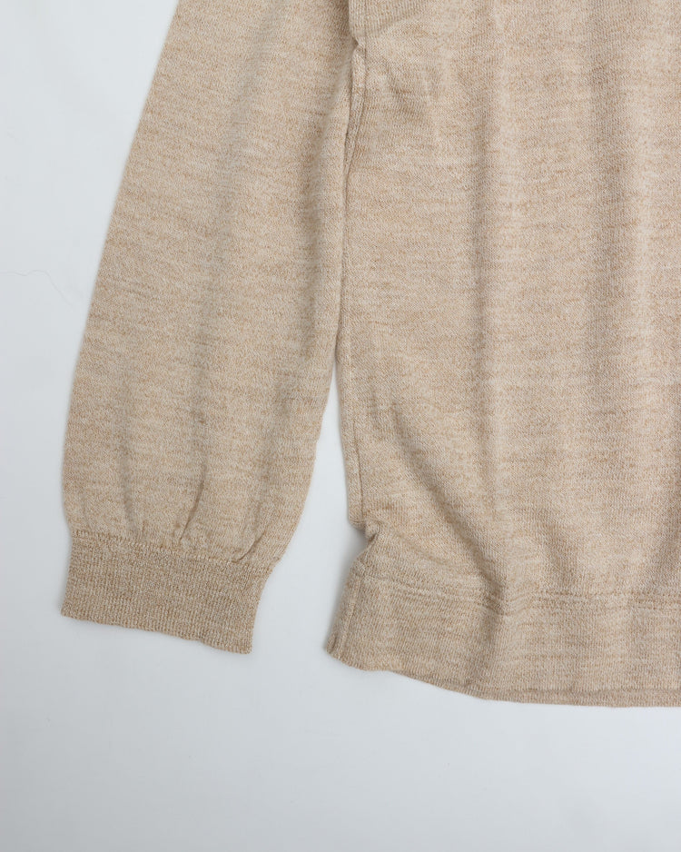 MEYAME  WASHABLE MERINO WOOLCOTTN KNIT  BEIGE