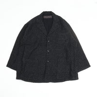 PORTER CLASSIC  NEW SASHIKO WIDE JACKET BLACK