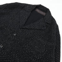 PORTER CLASSIC  NEW SASHIKO WIDE JACKET BLACK