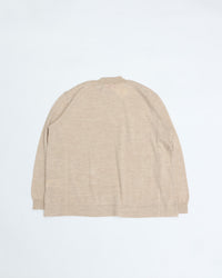 MEYAME  WASHABLE MERINO WOOLCOTTN KNIT  BEIGE