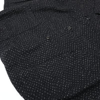 PORTER CLASSIC  NEW SASHIKO WIDE JACKET BLACK