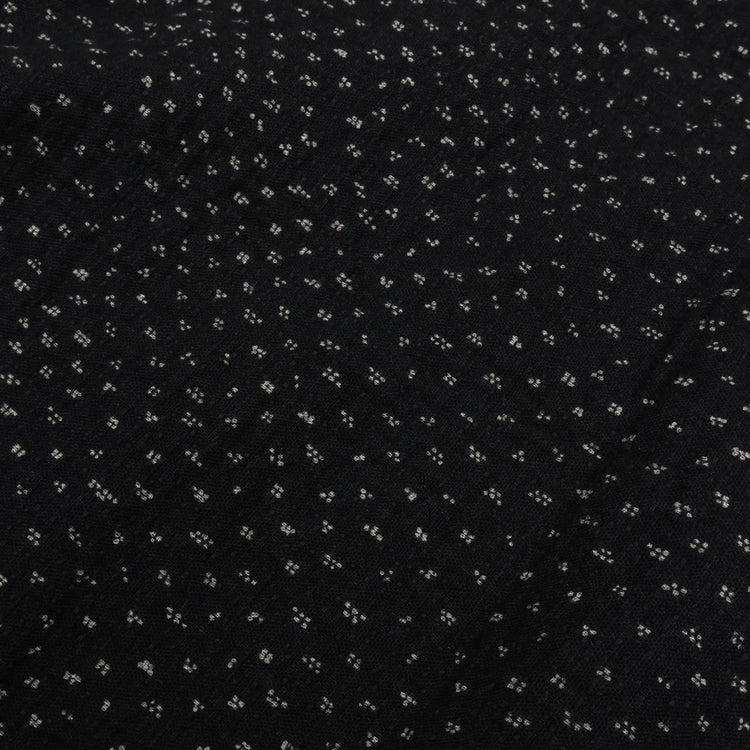PORTER CLASSIC  NEW SASHIKO WIDE JACKET BLACK
