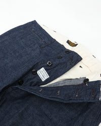 A VONTADE   Type 45 Chino Trousers -10oz Selvedge Denim- VTD-0340-PT-3 INDIGO