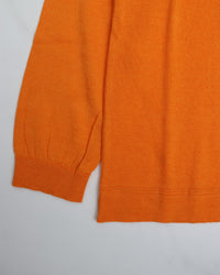 MEYAME  WASHABLE MERINO WOOLCOTTN KNIT  ORANGE