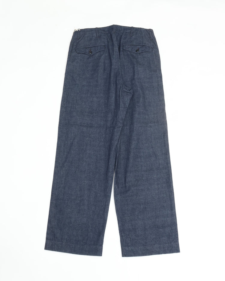 A VONTADE   Type 45 Chino Trousers -10oz Selvedge Denim- VTD-0340-PT-3 INDIGO