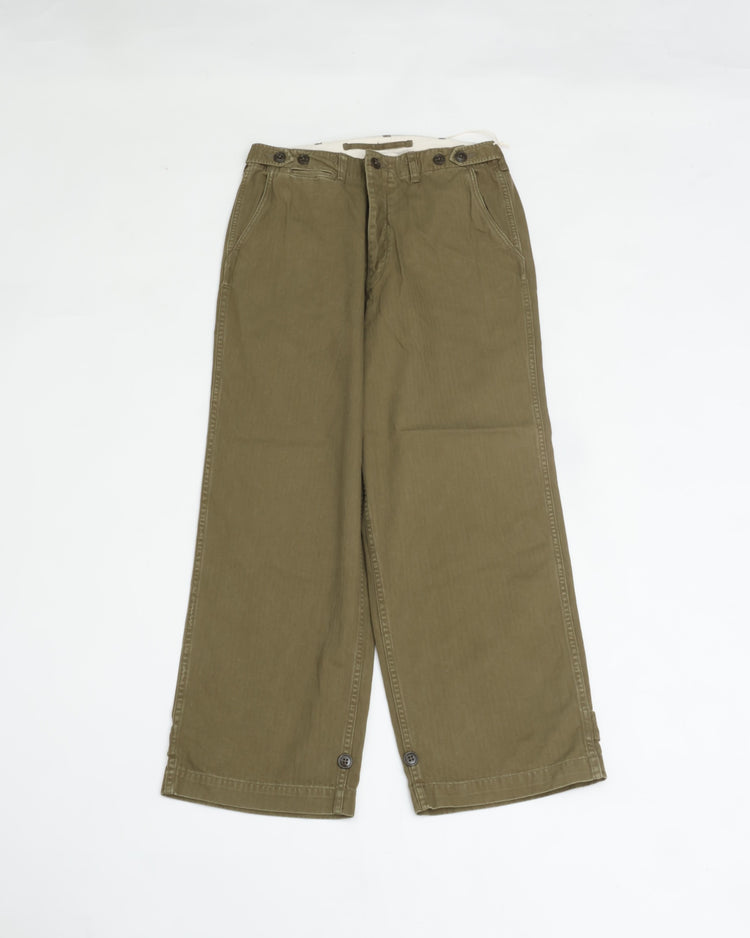 A VONTADE   HBT Field Trousers VTD-0521-PT OLIVE