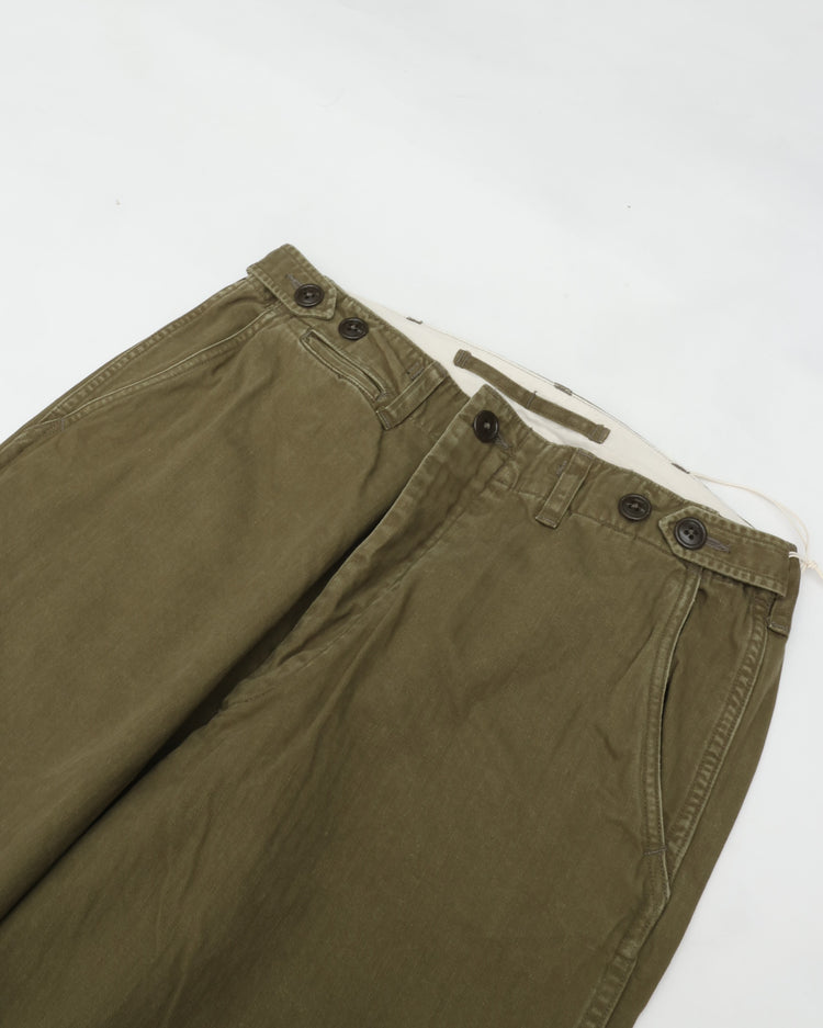 A VONTADE   HBT Field Trousers VTD-0521-PT OLIVE