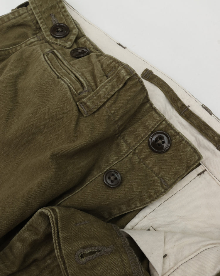 A VONTADE   HBT Field Trousers VTD-0521-PT OLIVE