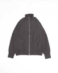A VONTADE   Big Waffle Drivers Zip Cardigan VTD-0602-CS CHARCOAL