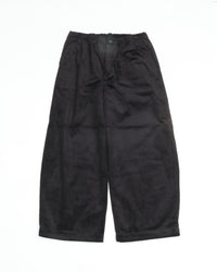 intch.   Gras BM Brisbane Moss 9026-2-0-067 コーデュロイ ワイドテーパードパンツ BLACK