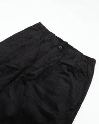 intch.   Gras BM Brisbane Moss 9026-2-0-067 コーデュロイ ワイドテーパードパンツ BLACK