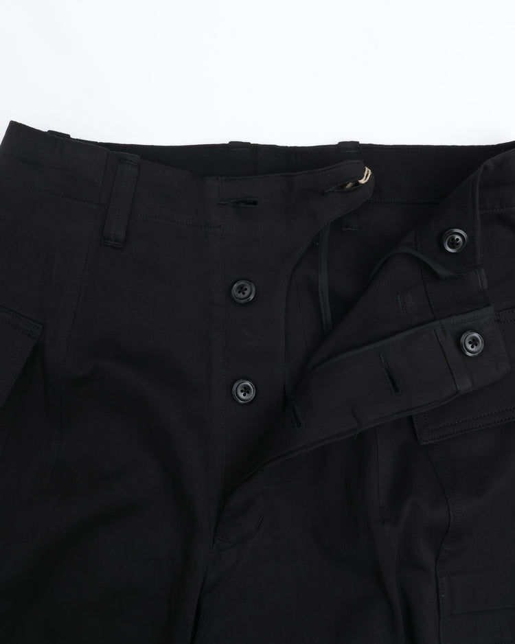 HAVERSACK / 462522 Cotton Satin Military Pants