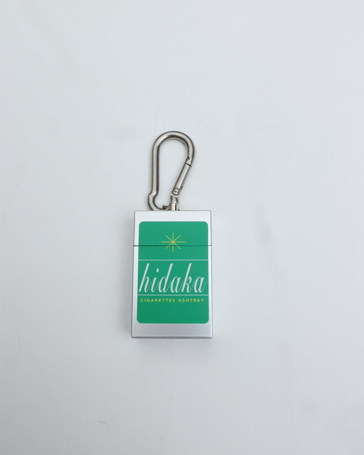 HIDAKA/  PORTABLE ASHTRAY / HI-LITE GREEN