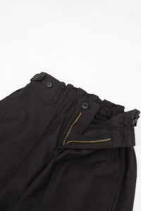 Ordinary fits  JAMES FATIGUE BACK SATIN BLACK
