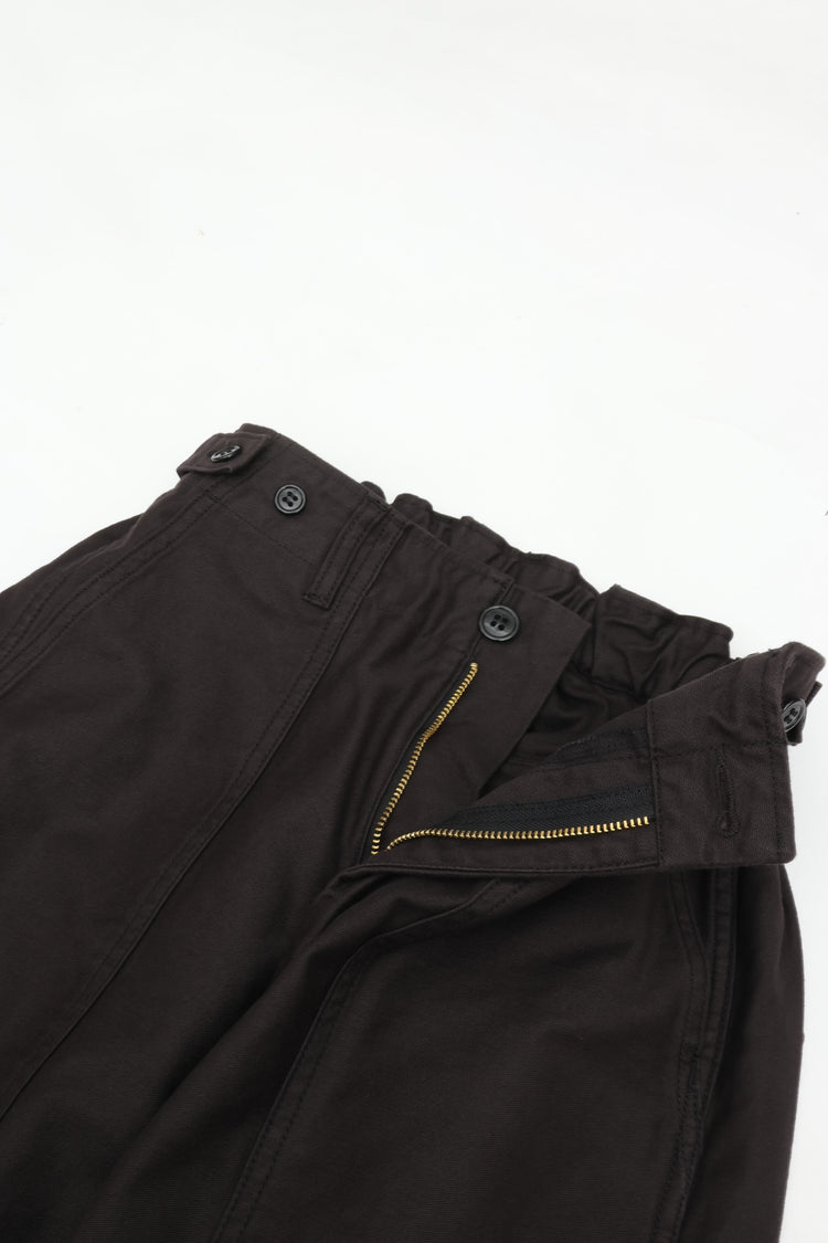 Ordinary fits  JAMES FATIGUE BACK SATIN BLACK