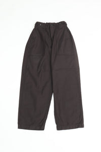 Ordinary fits  JAMES FATIGUE BACK SATIN BLACK