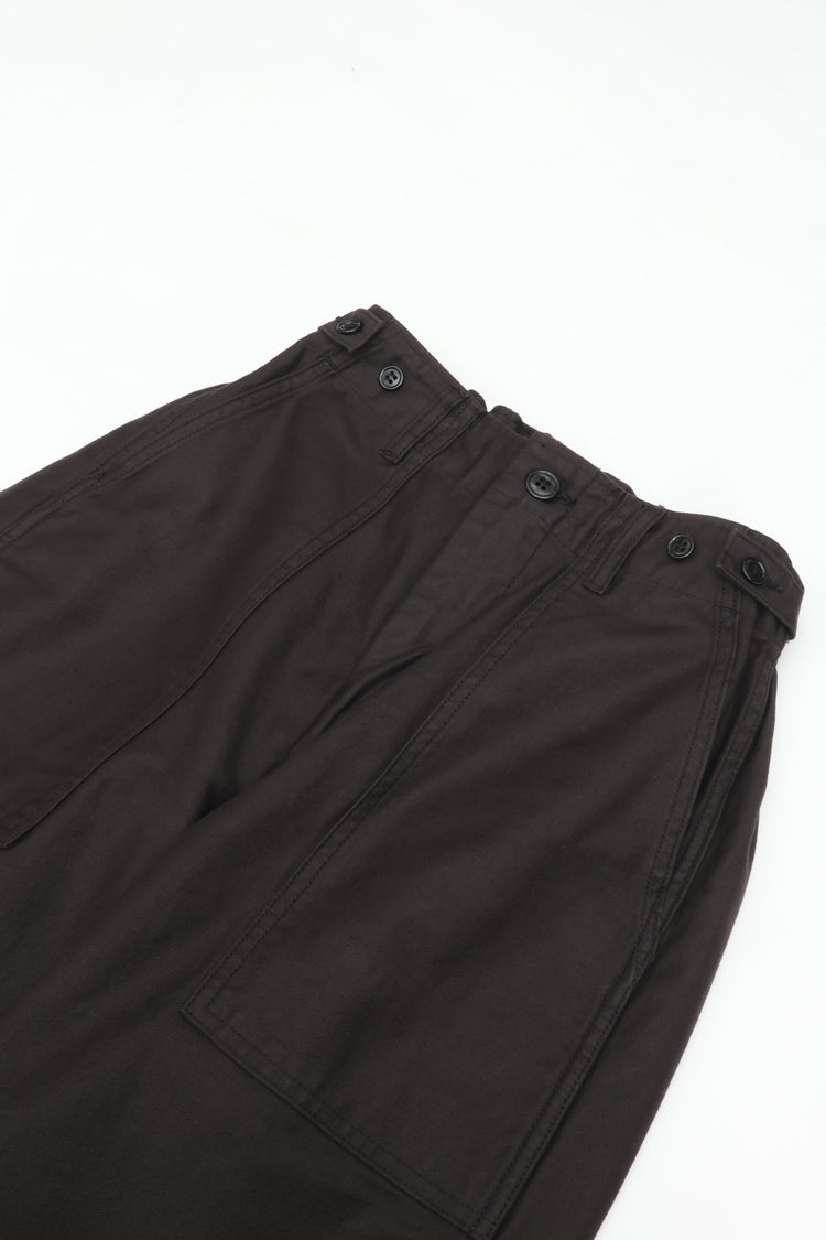 Ordinary fits  JAMES FATIGUE BACK SATIN BLACK