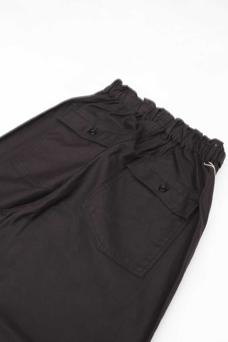 Ordinary fits  JAMES FATIGUE BACK SATIN BLACK