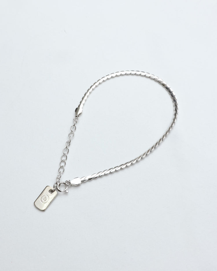 THE OBJECT  Narrow Design Snake Bracelet