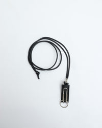 ED ROBERT JUDSON CLIX spring clip neck holder C/#051 black pebble grain
